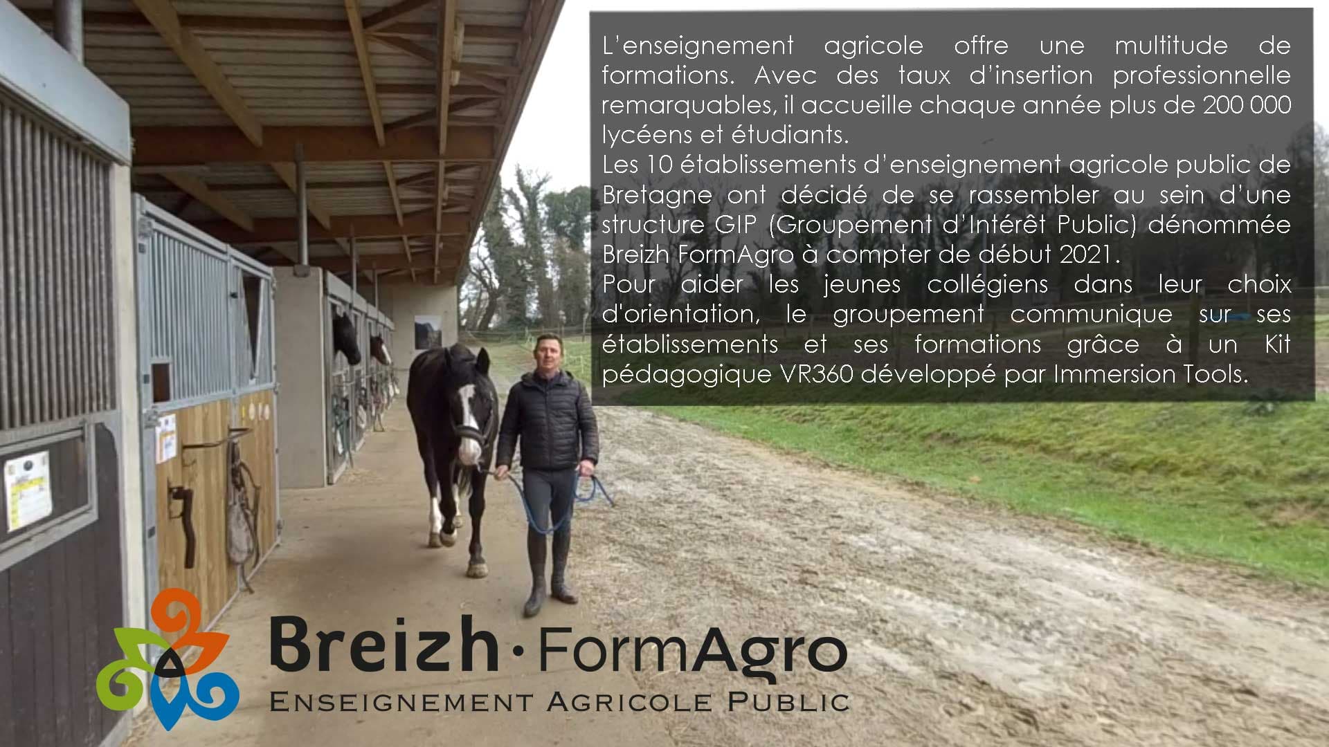 Formagro : la découverte des métiers agricoles en VR pour les lycéens du Grand Ouest