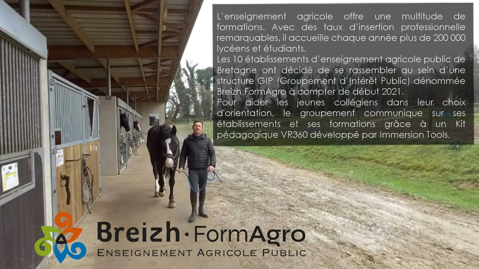 Formagro : la découverte des métiers agricoles en VR pour les lycéens du Grand Ouest
