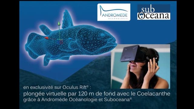 Plongez avec le cœlacanthe : la VR à 120m de fond, dès l'automne 2013