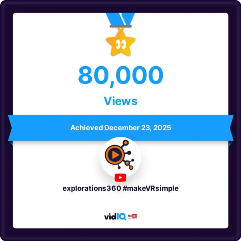 80 000 vues sur notre chaîne YouTube !