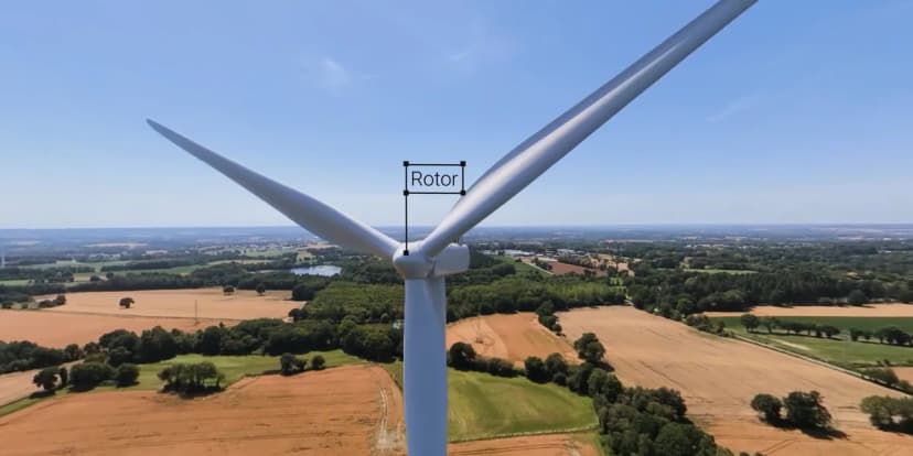 Parc éolien en film VR 360°
