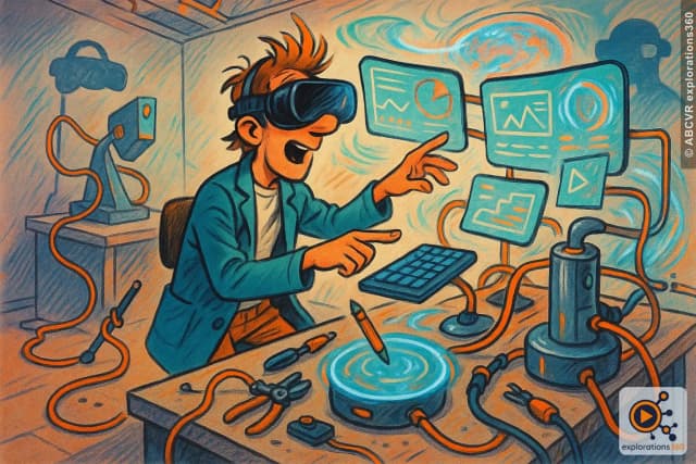 Espace de travail VR