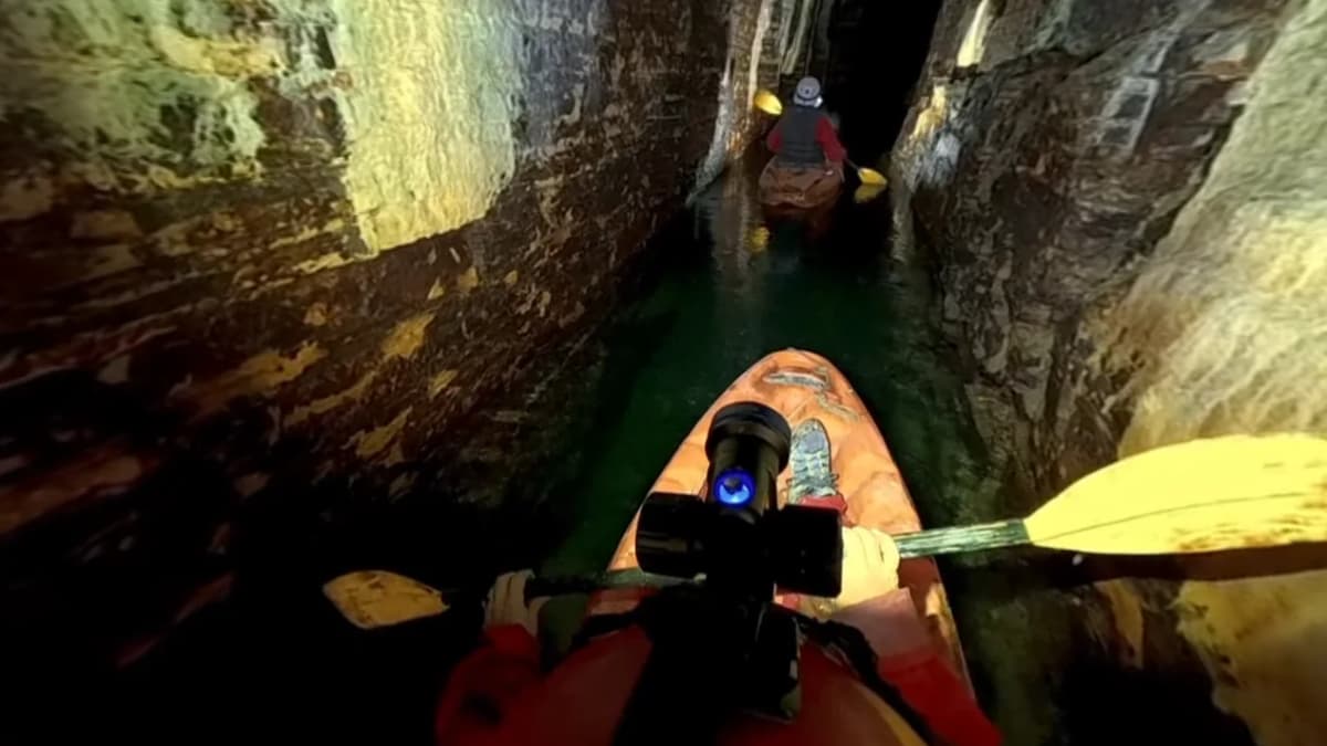 Spéléo Québec : la Caverne de Saint-Léonard en réalité virtuelle