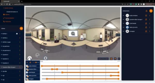Formation immersive aux procédures de sécurité - parcours VR Enedis