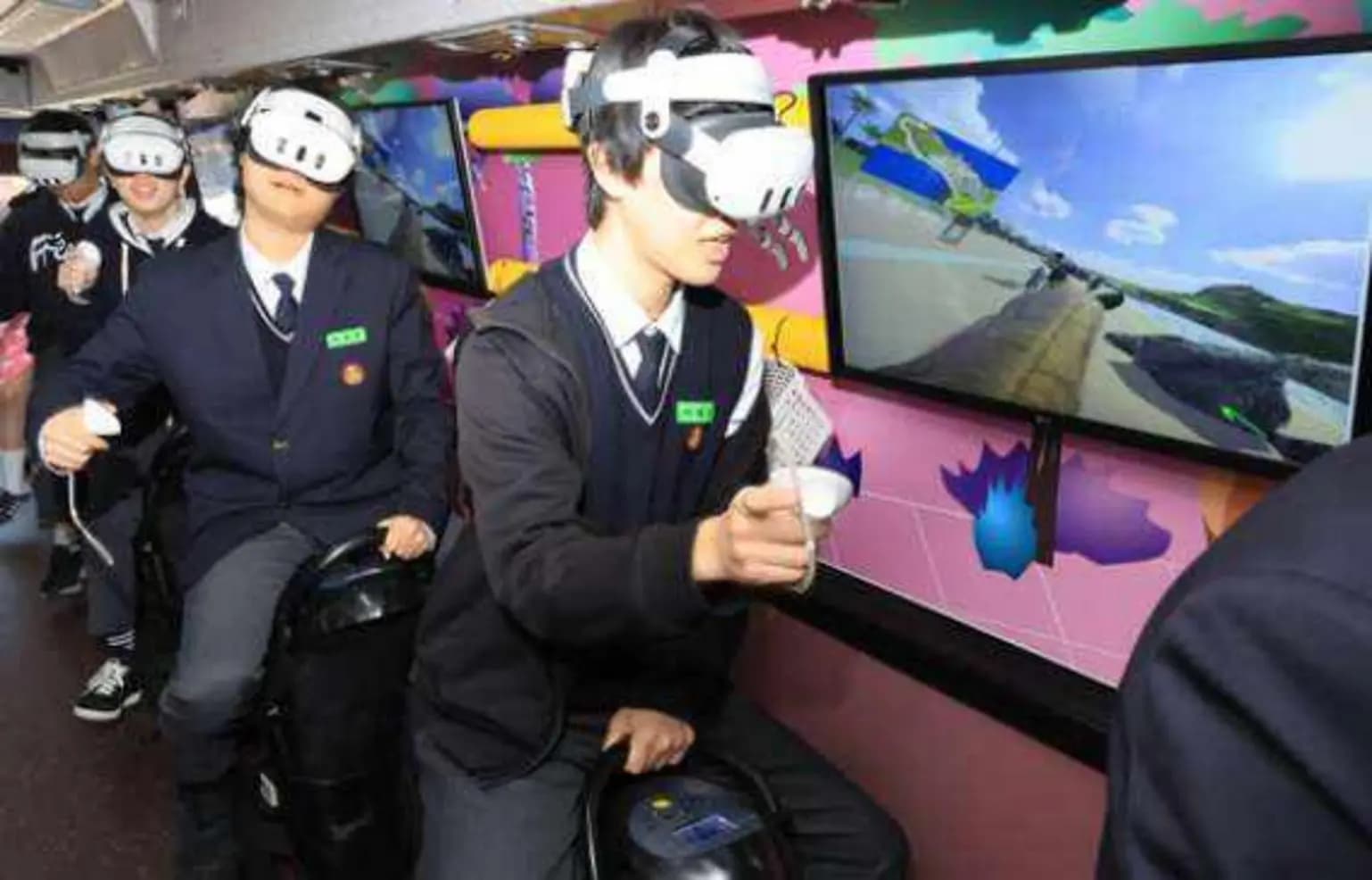 À Séoul, la VR met l’équitation à portée des lycéens