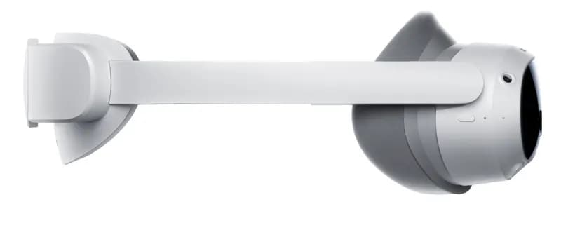Le casque de réalité mixte Pico 4 Ultra utilisé pour l’expérience