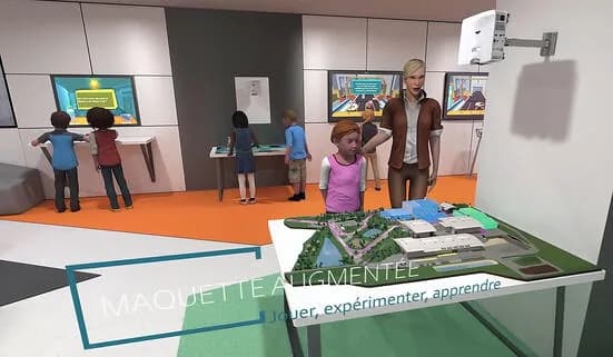 Maquette augmentée SUEZ