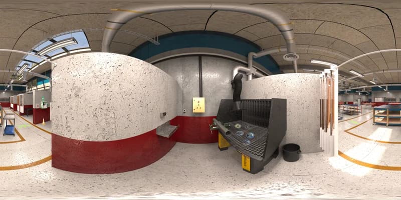 Session de formation VR en entreprise avec casques et totem