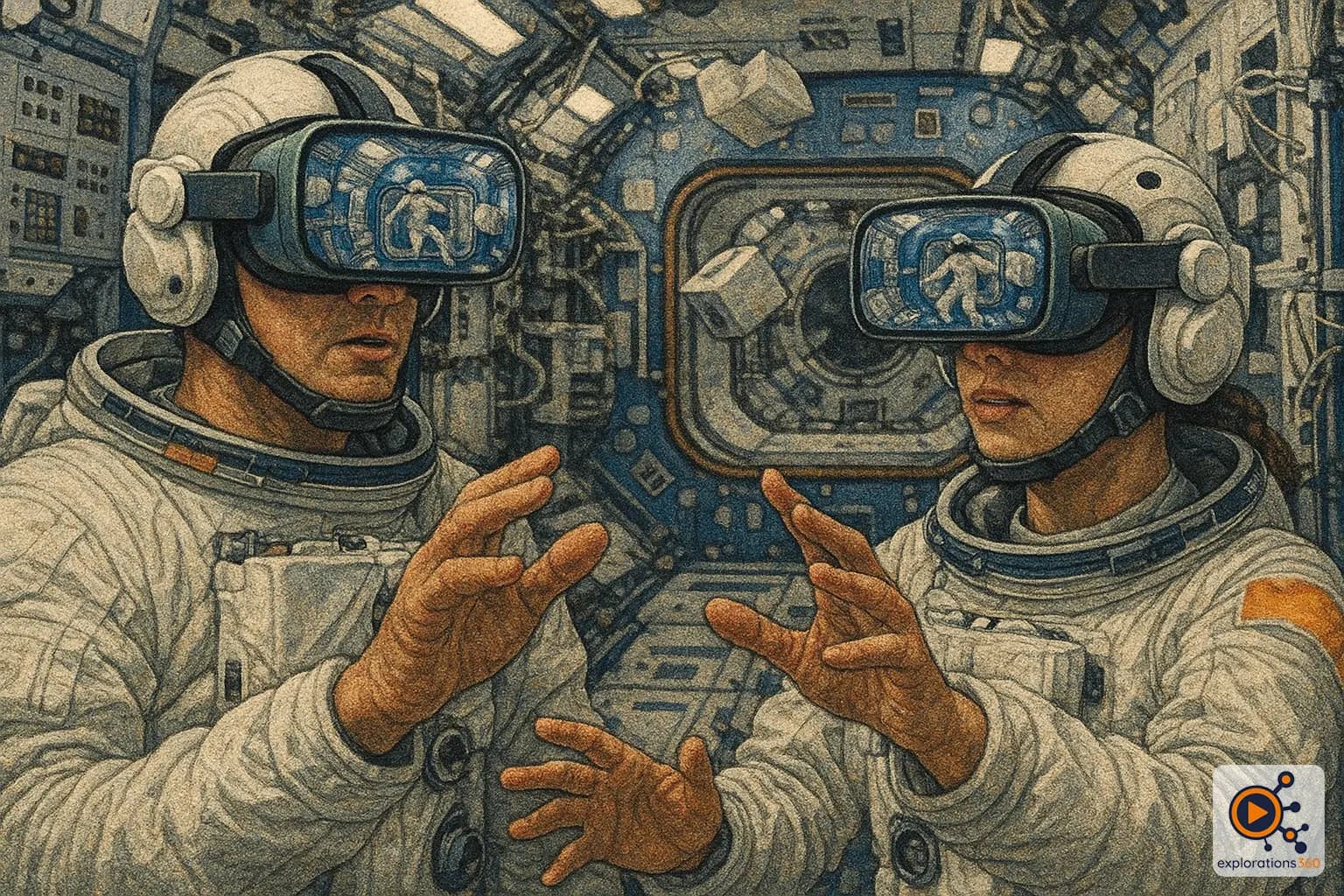 La VR aide les astronautes à s'adapter… et vos équipes aussi