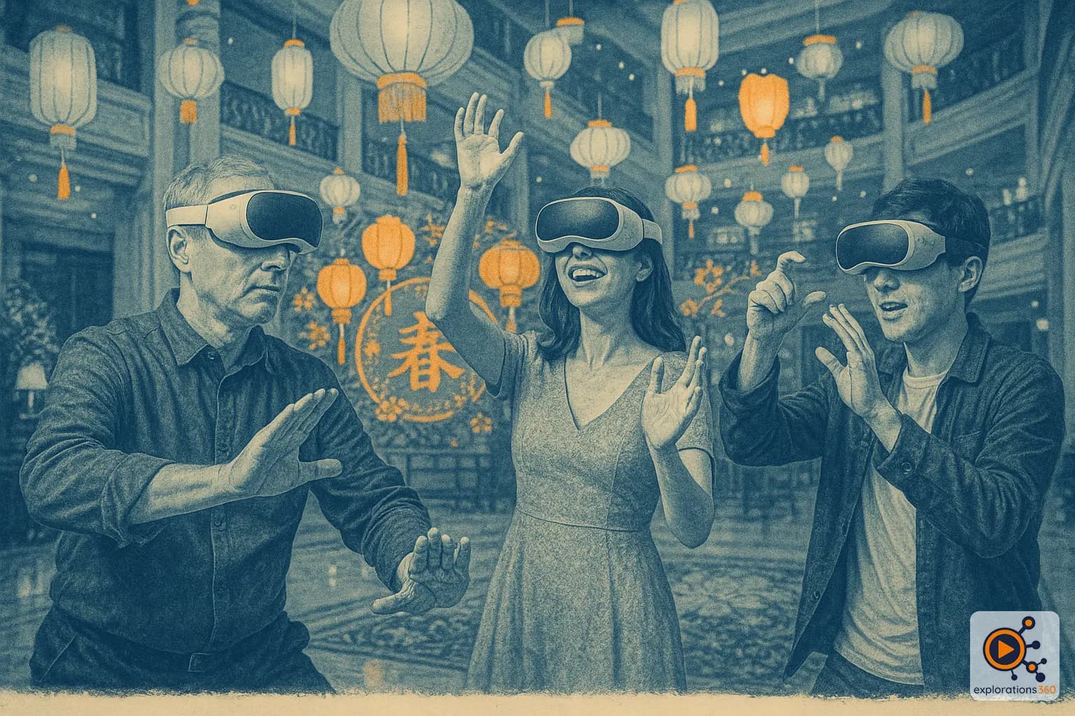Quand la VR s’invite à l’hôtel pour le Nouvel An chinois