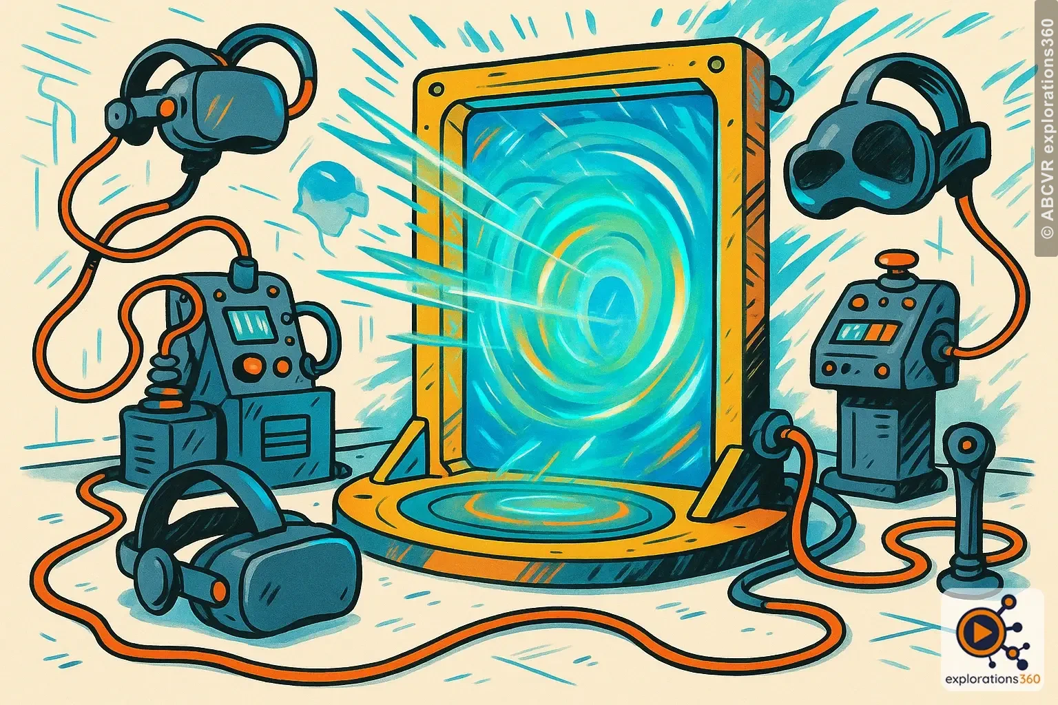 Interface de réalité virtuelle